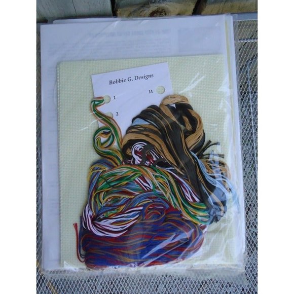 NIP Vintage 2001 School Days Counted Cross Stitch SD0118 Bobbie G Designs 13x13 - Picture 2 of 5